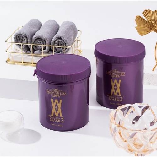 Lightening Mask Madame Lisa White Plus Giant Size