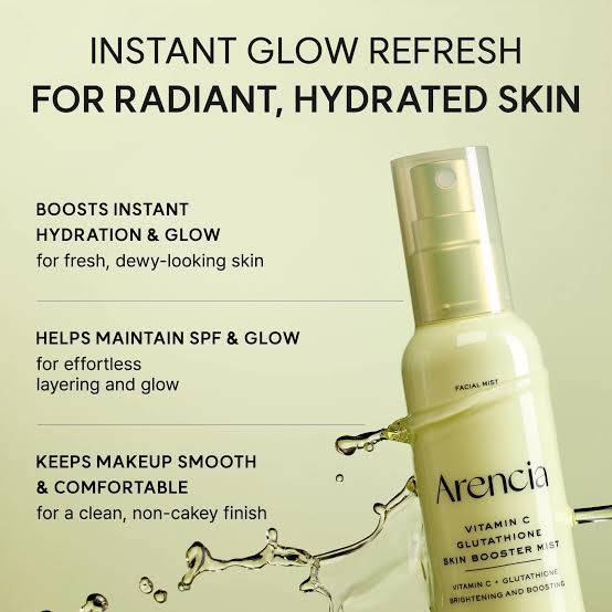 Arencia - Vitamin C Glutathione Skin Booster Mist