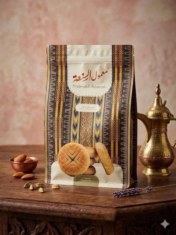 معمول السنعة بدون سكر مضاف