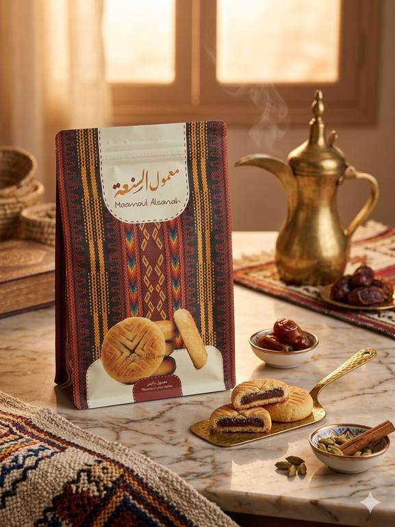 معمول السنعه بالتمر