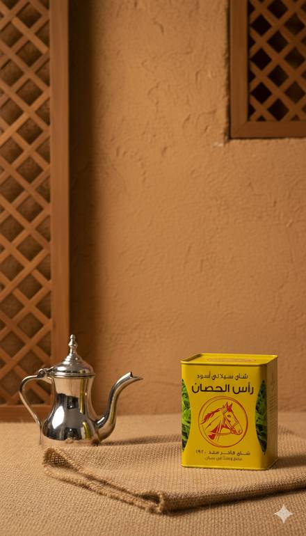 شاي أسود راس الحصان ( سيلاني فاخر )
