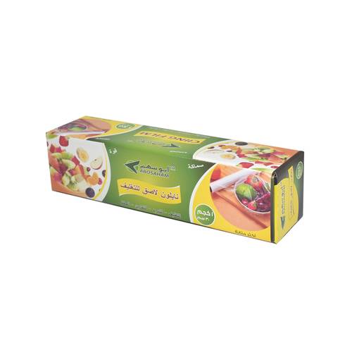 نايلون لاصق ابو سهم لتغليف الطعام 1كجم × 30سم