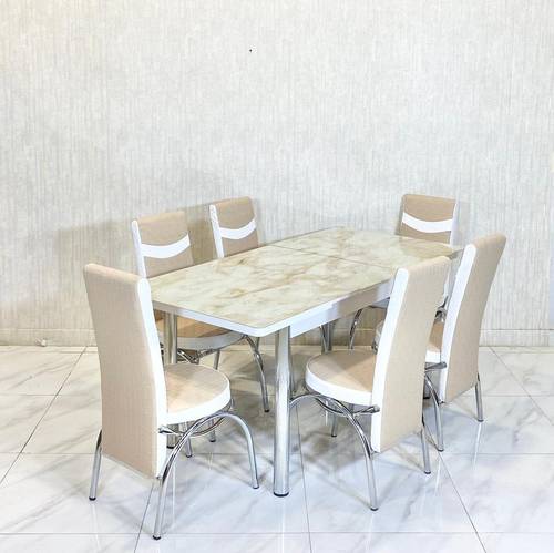 طاولة طعام 6 كراسي