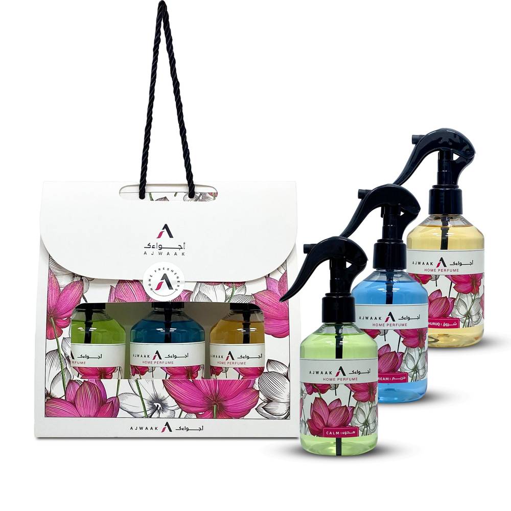 طقم معطرات 3 عبوات 250 مل