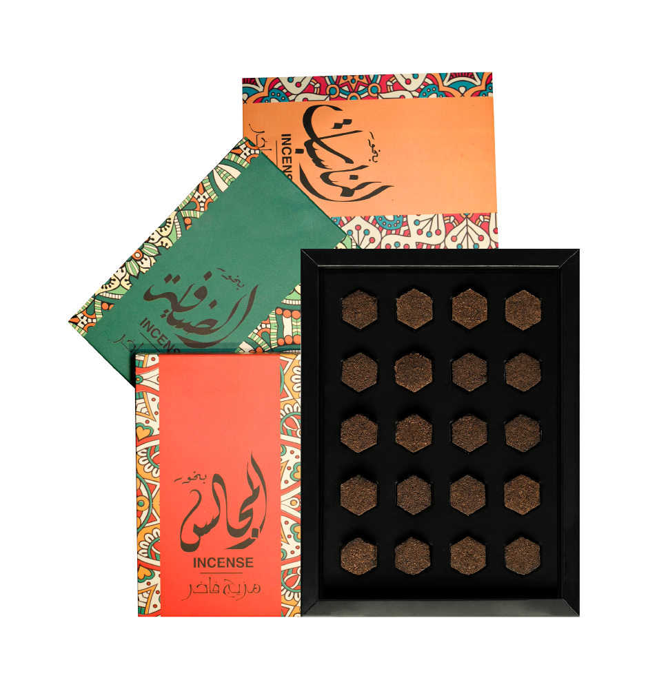 عرض 3 بوكسات من البخور