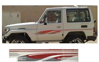 خط لاندكروزر ربع 2004