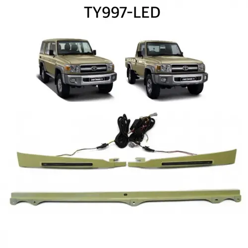 ( LED ) تحت الشمعة شاص + ربع تويوتا