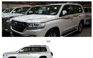 خط لاندكروزر 2016 VXR