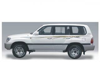 خط لاندكروزر 2003 VXR اصلي