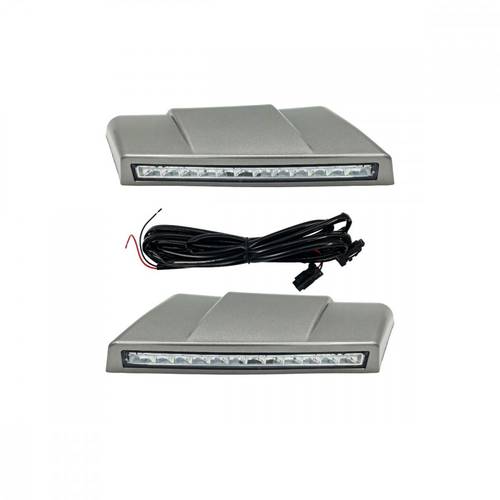 طقم كشاف ضباب تويوتا شاص 2015 LED - عرضي