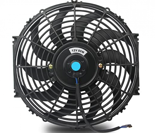 مروحه تبريد اضافيه عام12V صيني صناعة POKKAمقاس10