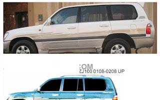 خط لاندكروزر 2001-2002 GXR قطري