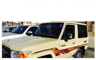 خط لاندكروزر ربع 2012