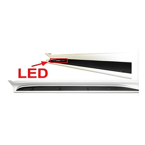 دعاسات لاندكروزر جانبية 2016 مع ال( LED )