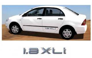 خط كورلا 2001-2007 1.8 اكس ال أي ازرق