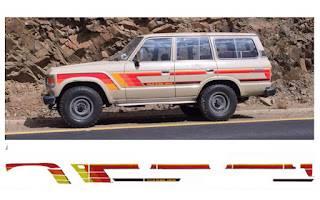 خط لاندكروزر 1986-1987