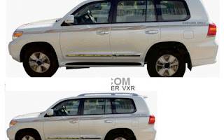 خط لاندكروزر 2015 VXR