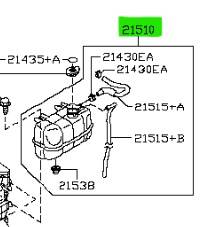 قربة ماء باترول ( Y62) موديلات 2010 إلى 2024 منتج اصلي