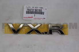 شعار كتابة VXR لاندكروزر 2003