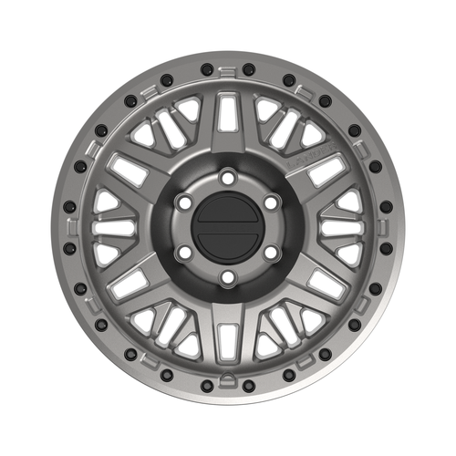 جنوط FARSON مقاس 17X8.5J باللون الرمادي – نمط براغي (6x139.7) من شركة Lander Wheels