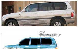 خط لاندكروزر 2001-2002 GXR قطري