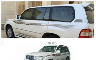 خط لاندكروزر 2007 GXR خليجي