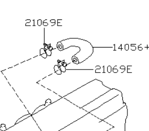 هوز بخار داتسون 2000-2007 / هوز ماء حرف يو U يركب للسيارات الامريكية لإلغاء هيتر المكيف مثل الكابرس واليوكن 2000-2013