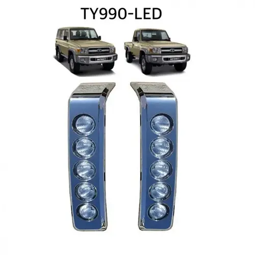 ( LED ) طول شاص + ربع تويوتا