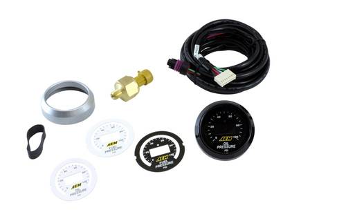 قيج ضغط بنزين / زيت 0-100 PSI من AEM
