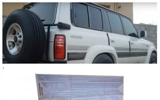 خط لاندكروزر 1996-1997 رصاصى جي اكس