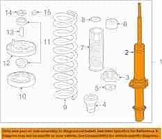 مساعد امامي يسار اكورد 2008-2012 صيني