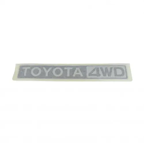 ستيكر TOYOTA 4WD جيب ربع لغطاء شمعات اللوحه