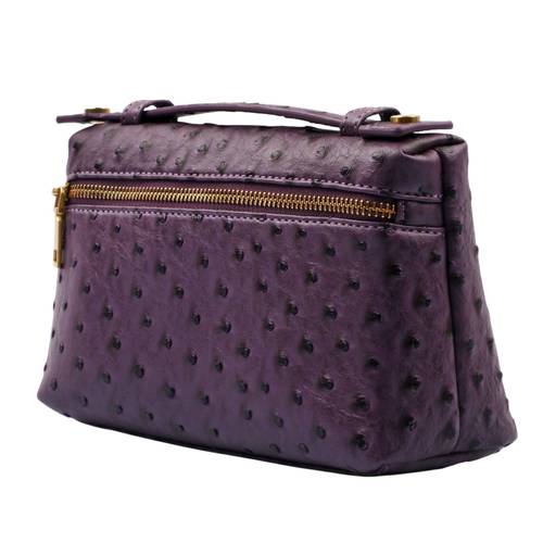 Cross Bag Ostrich Purple