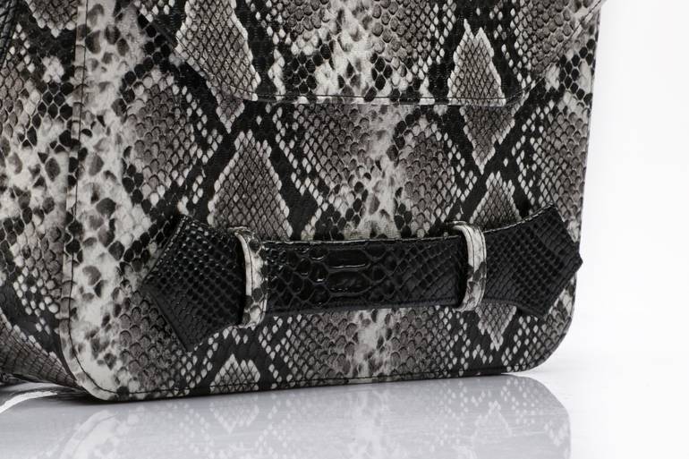 White &amp; Black Python Bag 2021 New Collection
