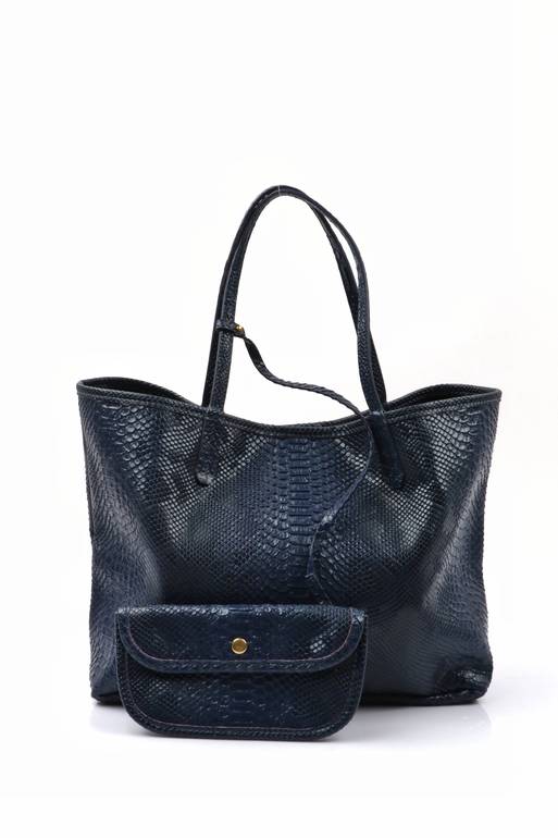   Blue shopping bag 40x27cm 