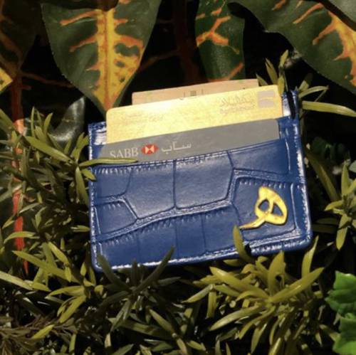 Card Holder Blue