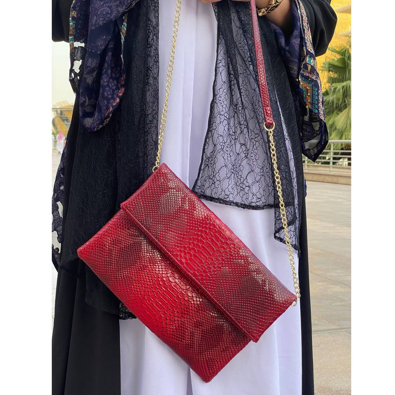  Red Pouch with Cross