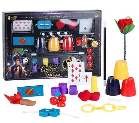 🎩✨ طقم ألعاب الخدع السحرية للأطفال – Magic Tricks Set