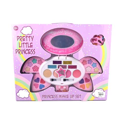 👑 مجموعة مكياج الأميرة للأطفال – Pretty Little Princess