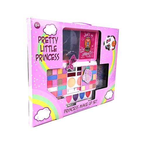 👑 مجموعة مكياج الأميرة للأطفال – Pretty Little Princess