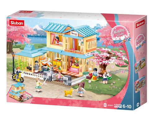 🏡🌸 سلوبان تركيب منزل قاعة الحفلات 1029 قطعة