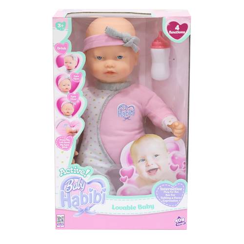 👶💖 دمية بيبي حبيبي التفاعلية 16 انش