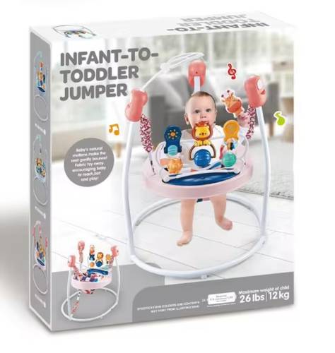 🎀 نطاطة أطفال Hu-Baby – Infant-to-Toddler Jumper 🎶👶