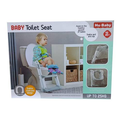 🚽👶 مقعد تدريب الأطفال على المرحاض مع درج – Baby Toilet Seat