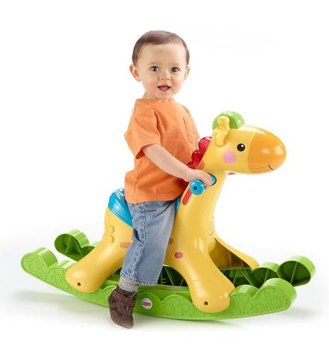 🦒 Rockin’ Tunes Giraffe – زرافة الهزّازة التعليمية 2 في 1 🎶✨