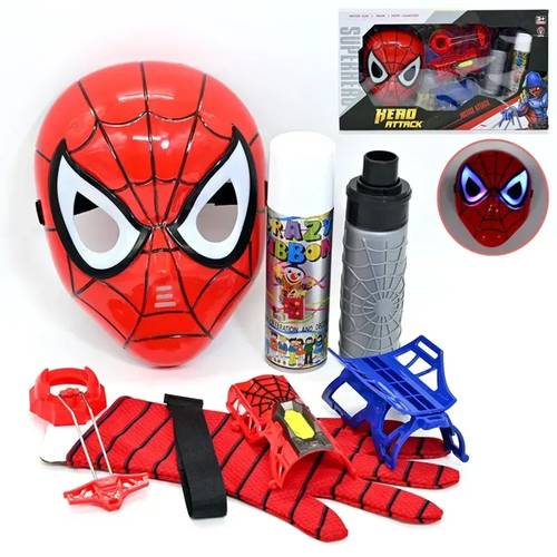 🕷️ مجموعة ألعاب سبايدرمان – Spiderman Hero Attack Set