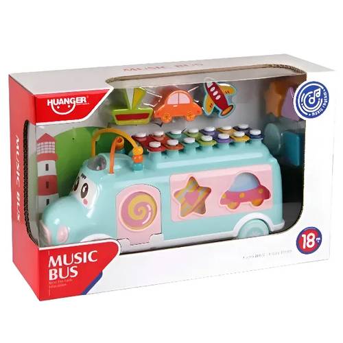 🚌🎶 لعبة الباص الموسيقي للأطفال – Music Bus