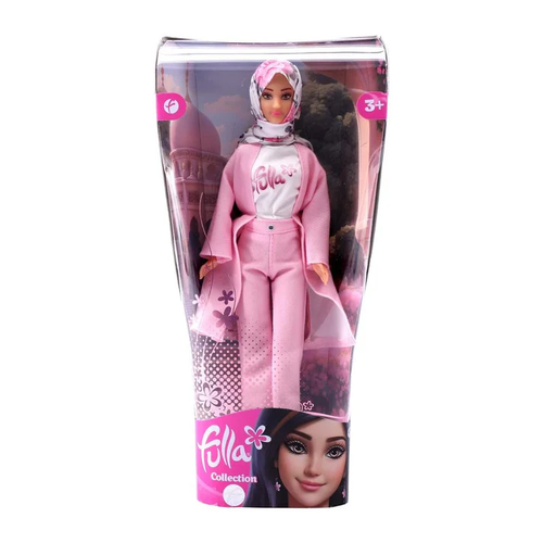 💗 دمية فلة Fulla بالحجاب – إطلالة ناعمة