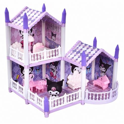 🏡 بيت الدمى الكبير كرومي – Dream Garden Doll House (88 قطعة)