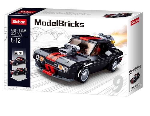 🏎️🔥 سلوبان تركيب  سيارة سباق 2 في 1 معدلة 328 قطعة